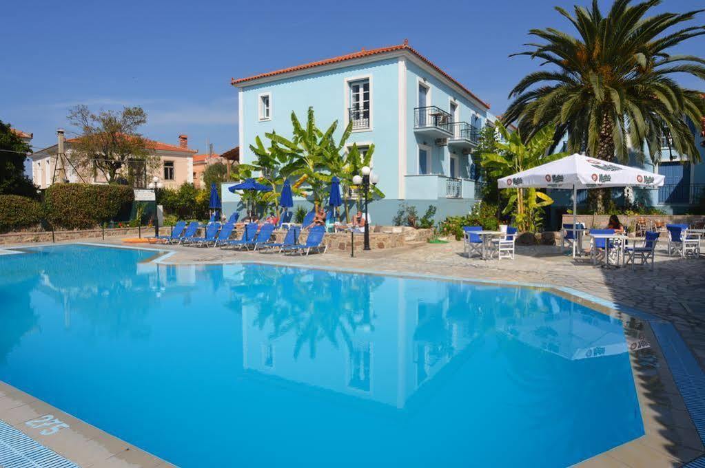 Blue Sky Hotel - Petra - Lesvos - Greece Petra (Lesbos) Exterior foto